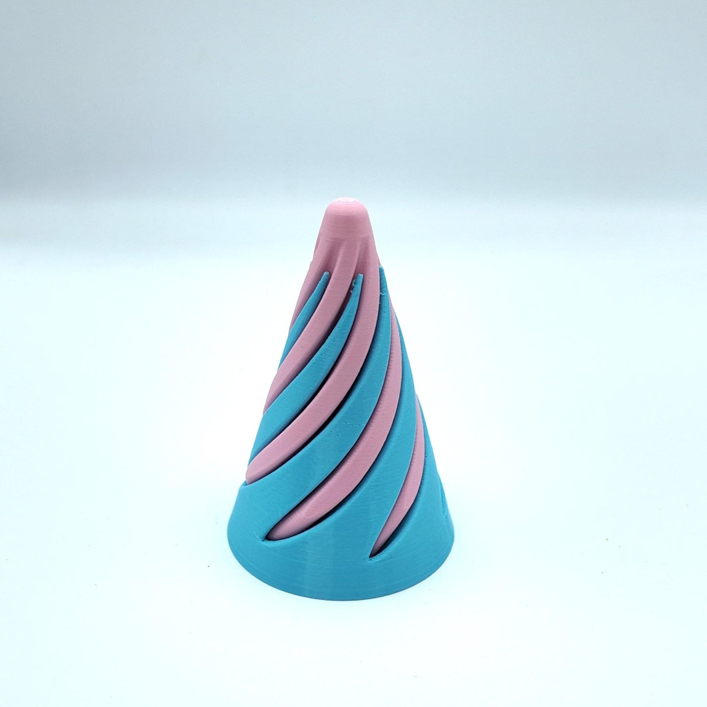 Fidget Cone Toy: Eco-Friendly PLA Twisting Spinner Desk Toy