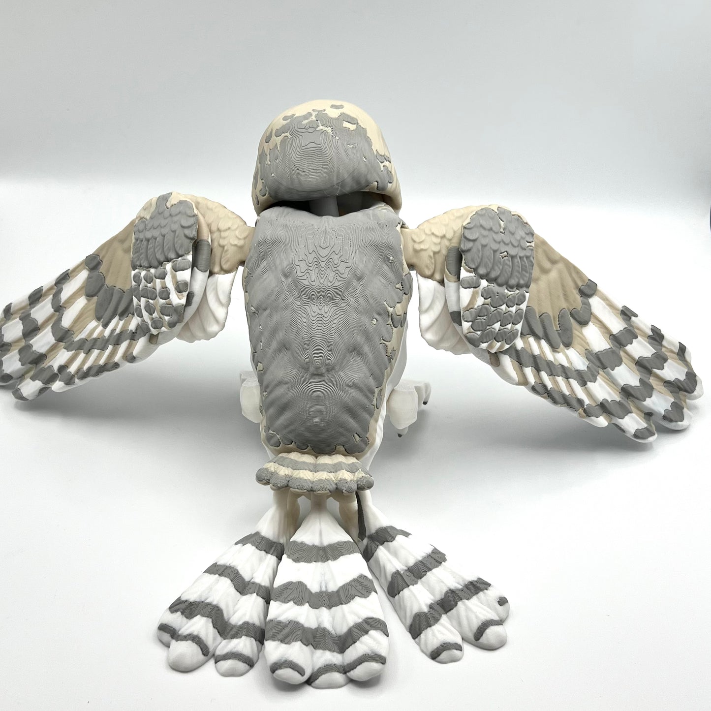 3D Printed Owl figurine with flexible wings
