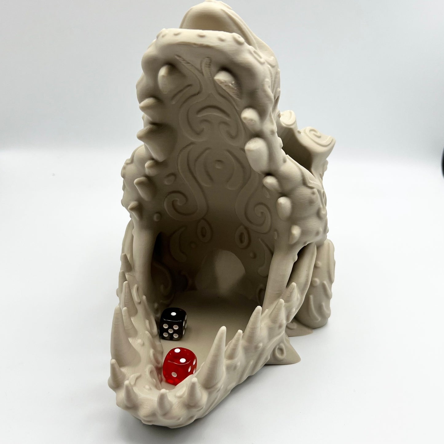 Decorative Dragon Skull Dice Tower