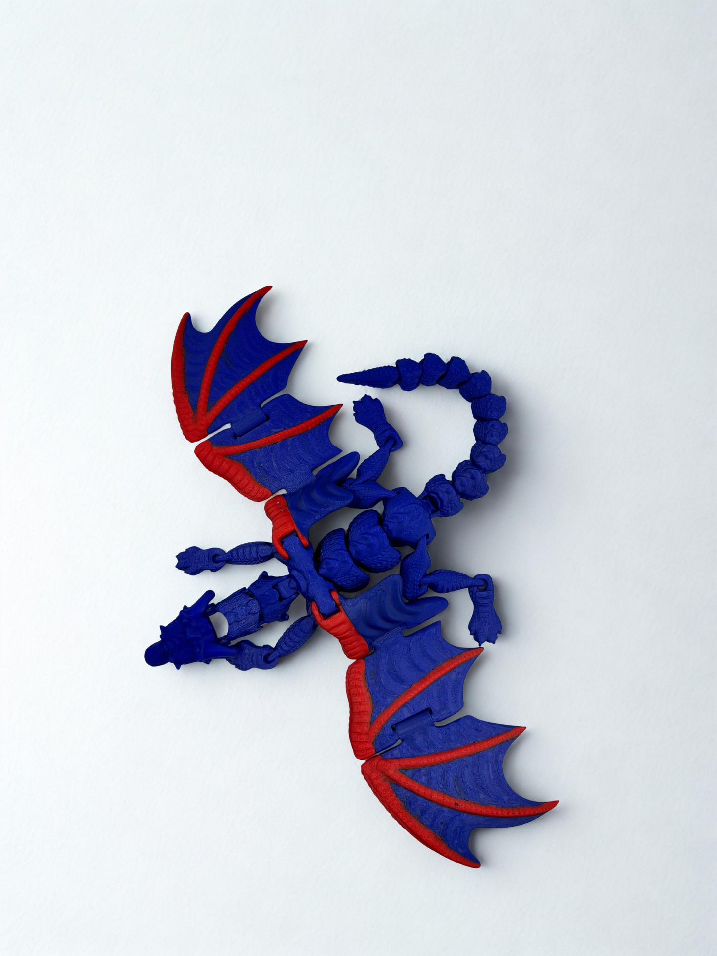 Dragon finger puppet articulated fidget toy