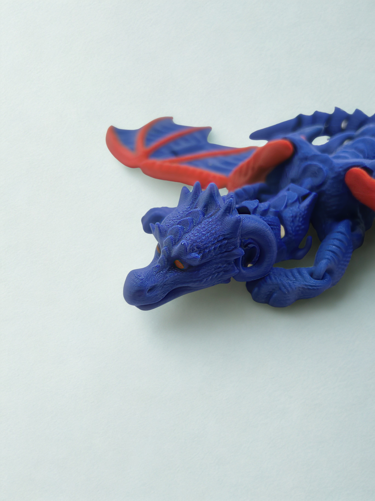Dragon finger puppet articulated fidget toy