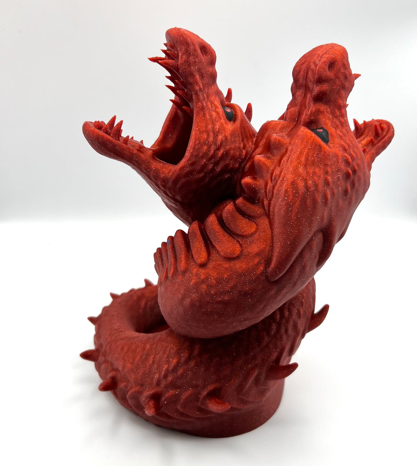 Duelling Dragons Dice Tower for Dungeons & Dragons and other dice games