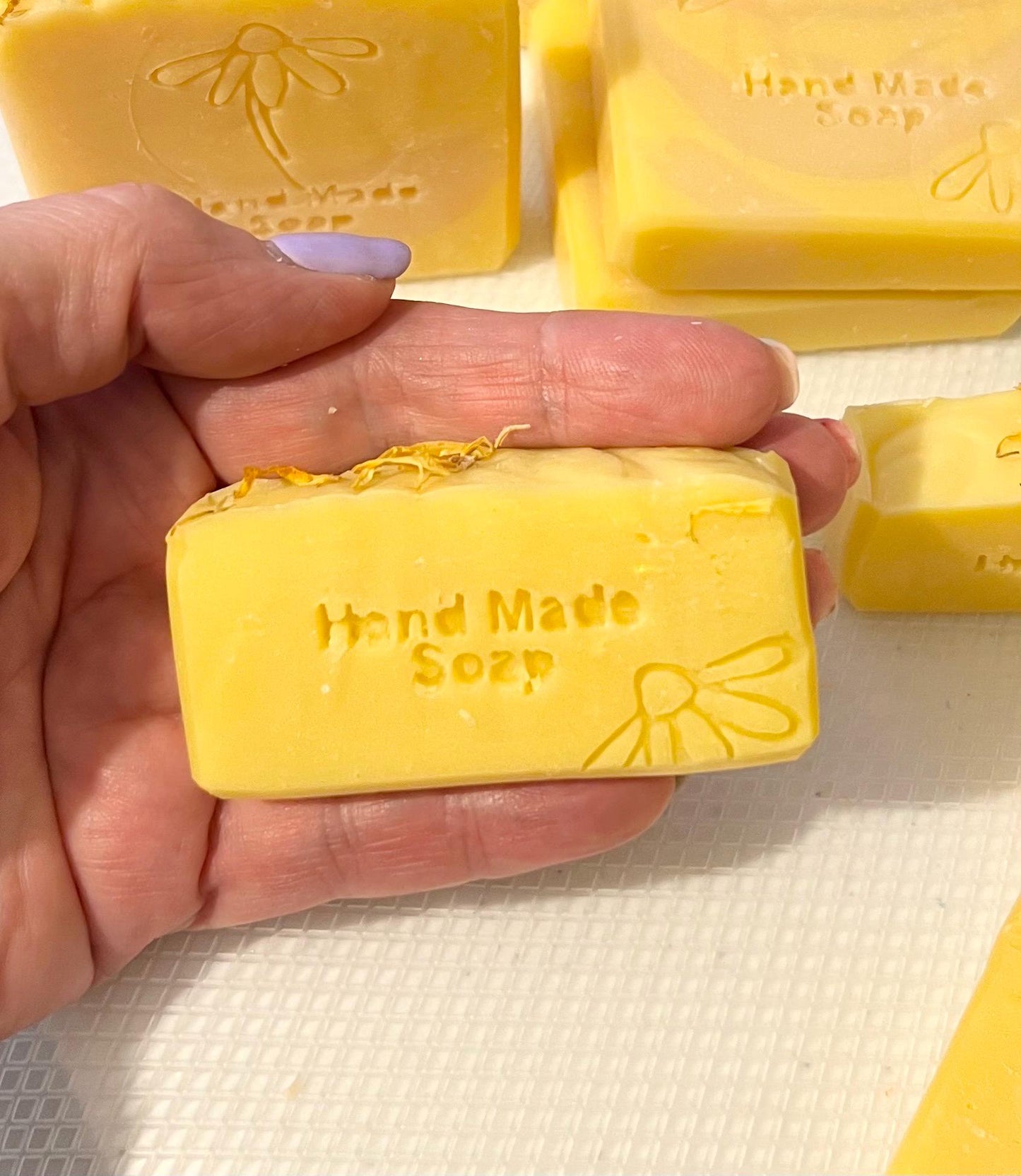 Lemongrass May Chang Soap Bar: Natural Shea Butter Vegan Soap