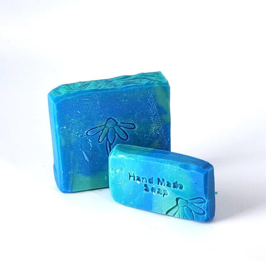 Handmade Vegan Patchouli and Orange Soap: Natural Shea Butter, Coconut and Olive Oil