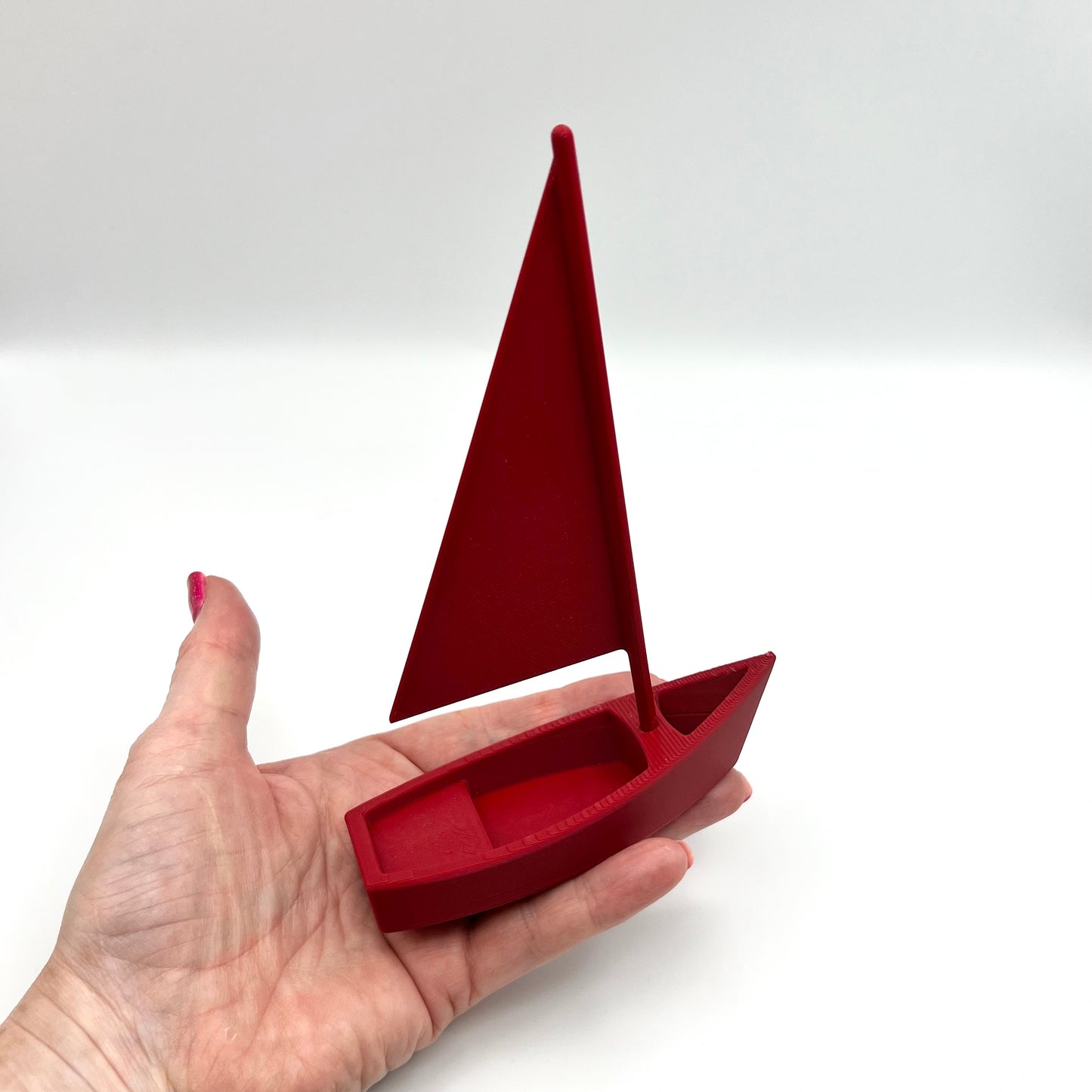Sailing Boat  Training Aid, with moving sails