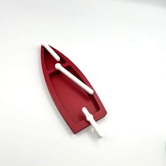 Sailing Boat / Power Boat Training Aid, with moving sails & rudder