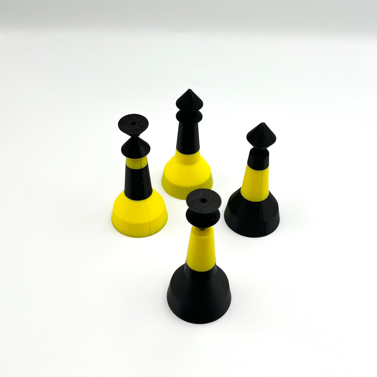 Set of 12 Small 3D magnetic Buoyage Training Aids -  IALA A : Sailing / Water sports Training Aid - Buoyage