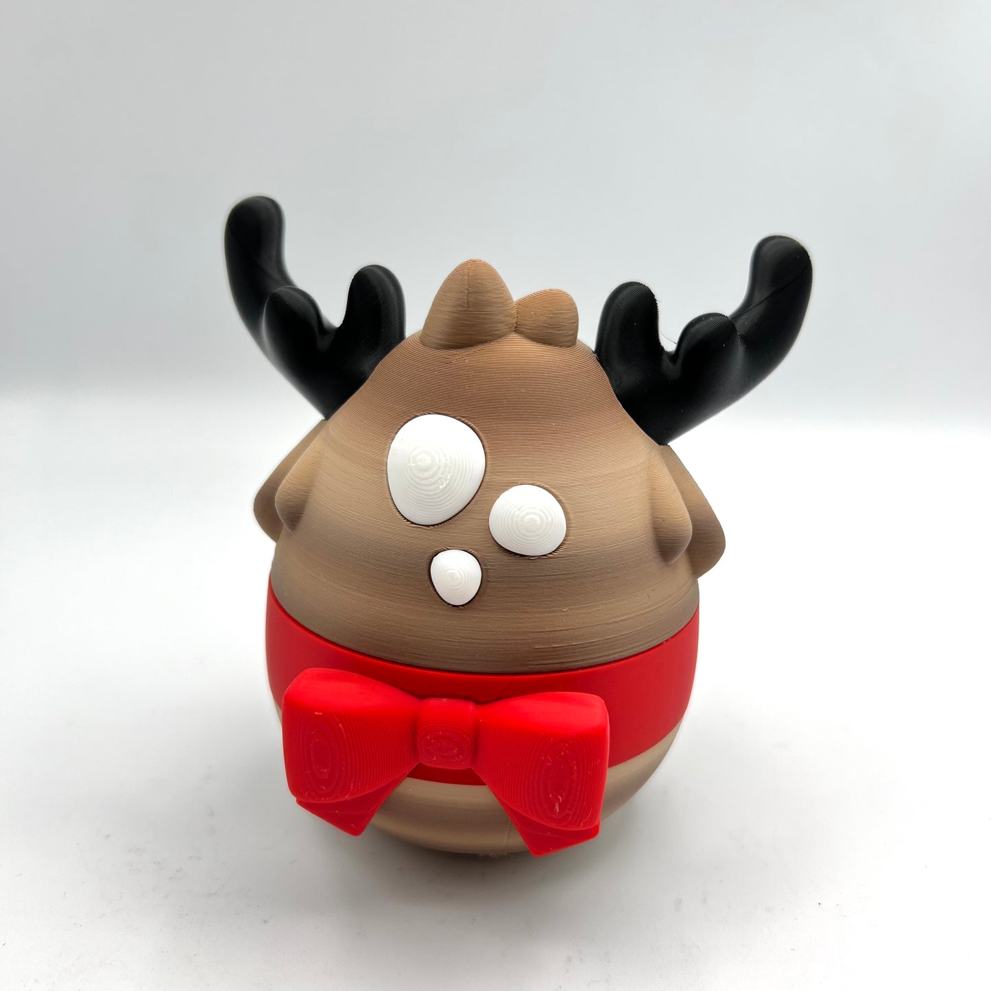 3D printed mini Reindeer Dragon and Egg