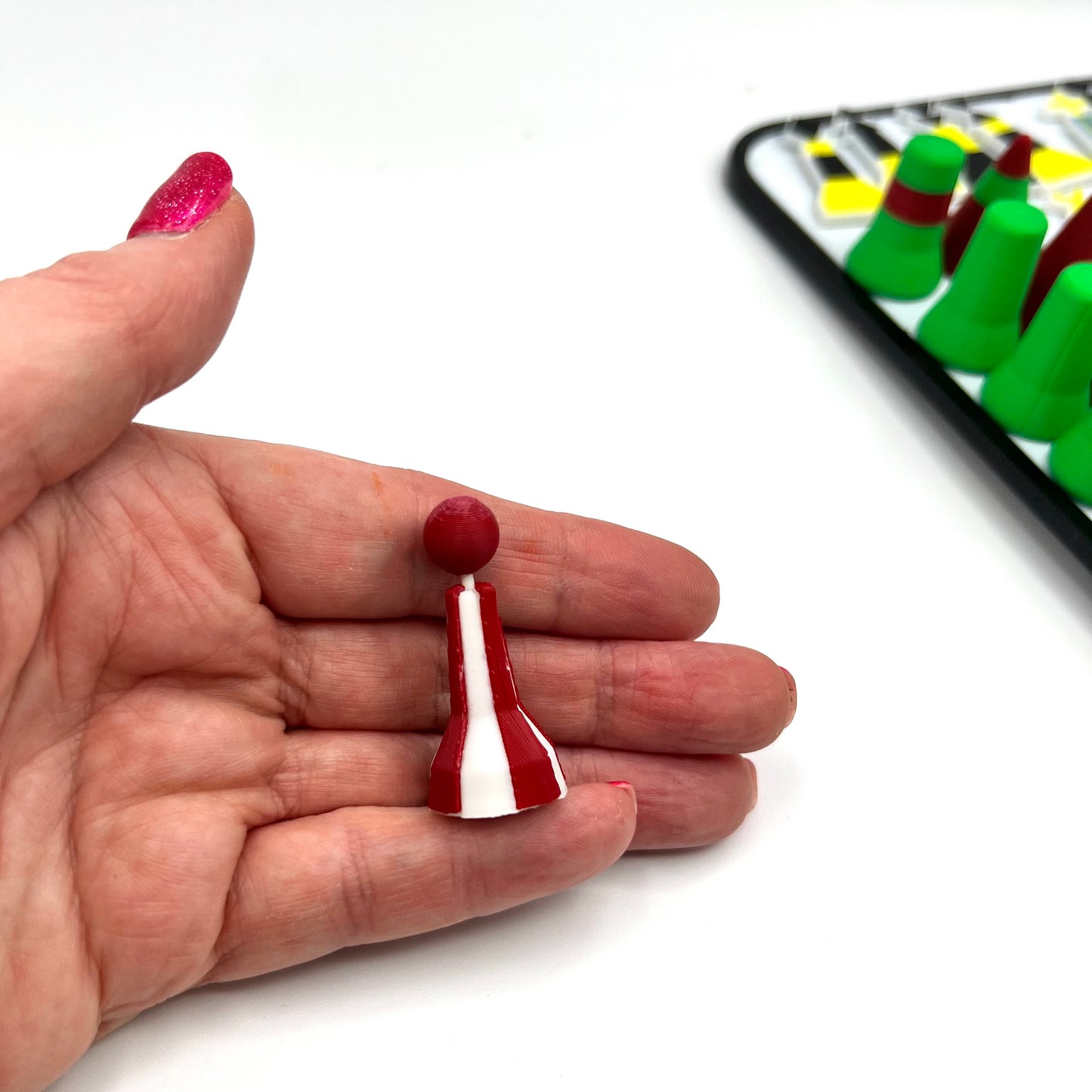 Set of 12 Small 3D magnetic Buoyage Training Aids -  IALA A : Sailing / Water sports Training Aid - Buoyage