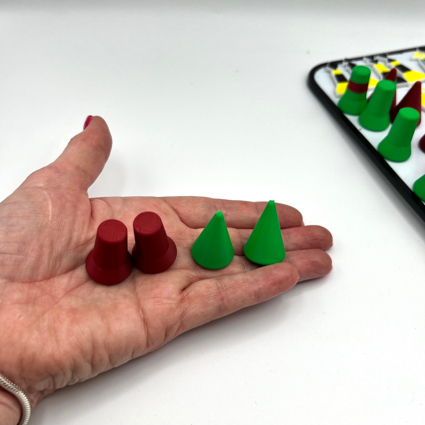 Set of 12 Small 3D magnetic Buoyage Training Aids -  IALA A : Sailing / Water sports Training Aid - Buoyage