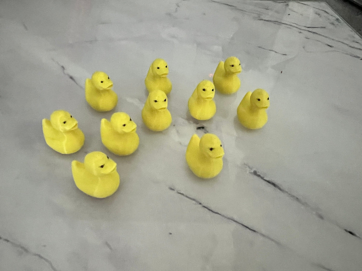 Mini ducks - Cruise Ducks Mini - pack of 10, 20 or 30 small 2cm 3D Printed rubber Ducks, Small miniature rubber ducks, tiny rubber ducks