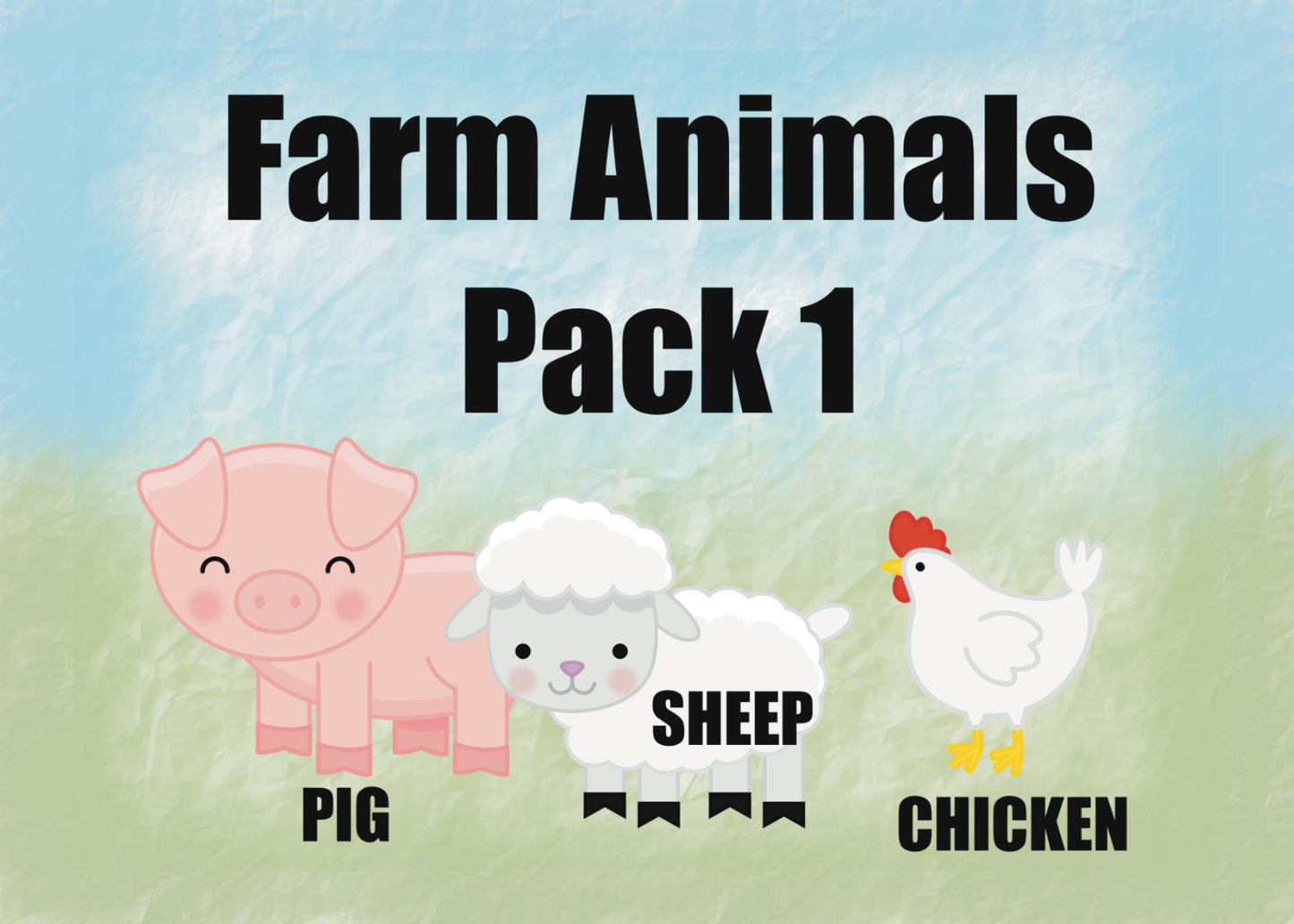 Flexi Animal Playsets: packs of 3 animal Fidget Toys