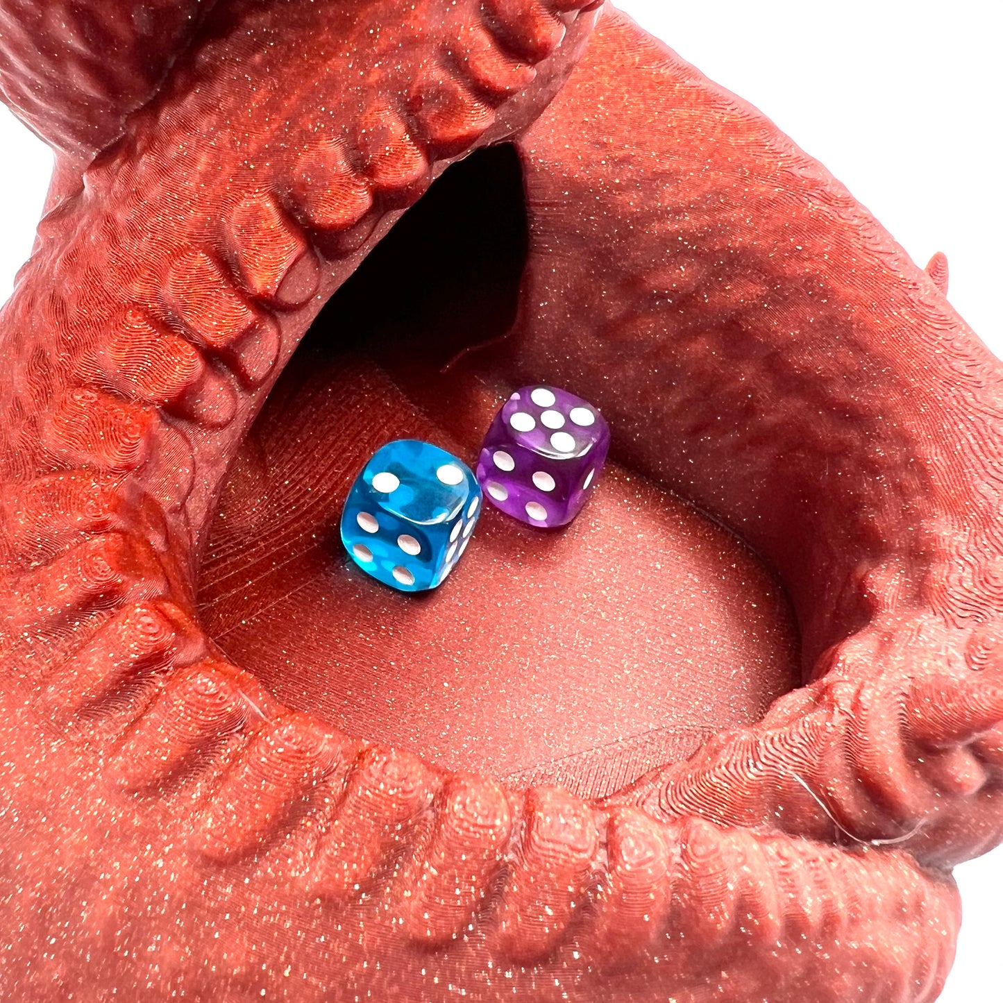 Duelling Dragons Dice Tower for Dungeons & Dragons and other dice games