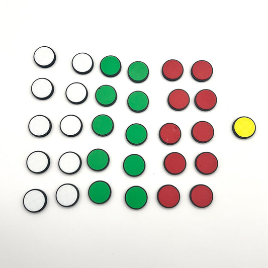 Magnetic 2D Light configuration training aids