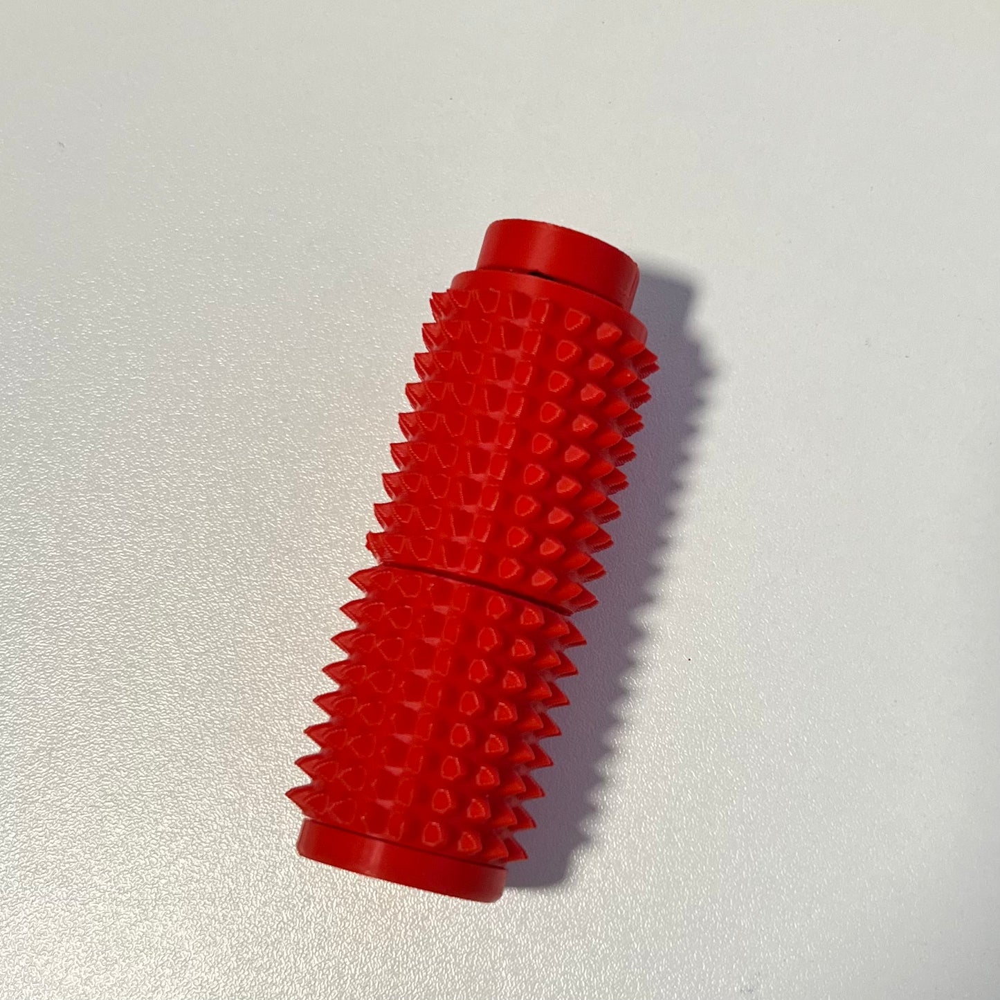 Spiked Sensory roller fidget spinner with clicker top, ADHD + emotion regulating + autism friendly