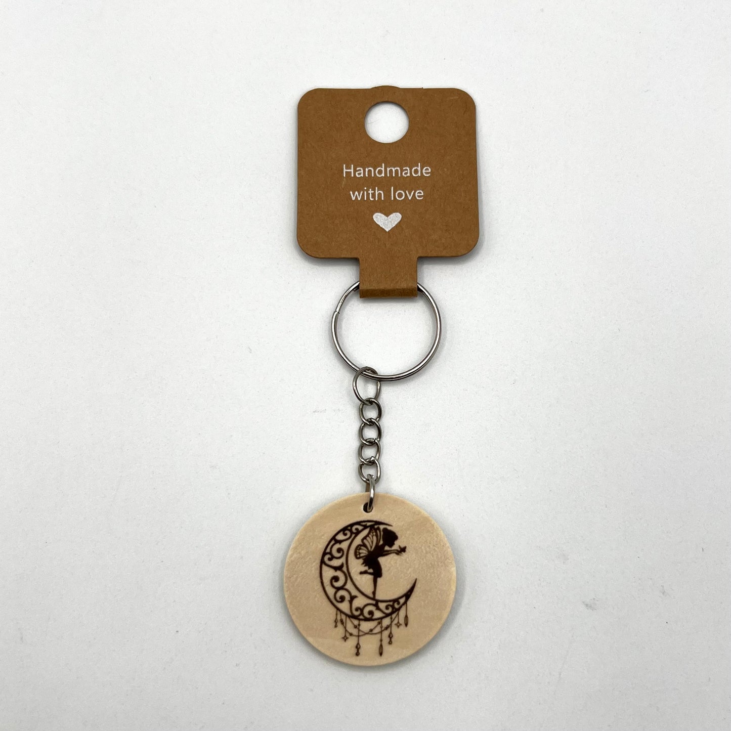 Fairy Moon Keyring