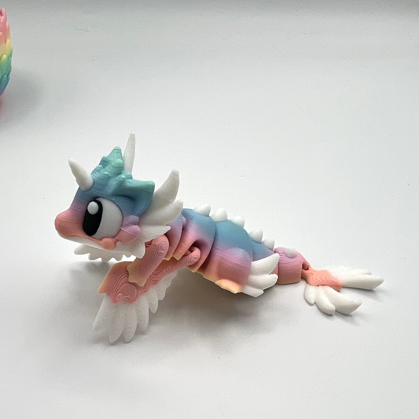 Mini Celestial Unicorn Dragon with Egg