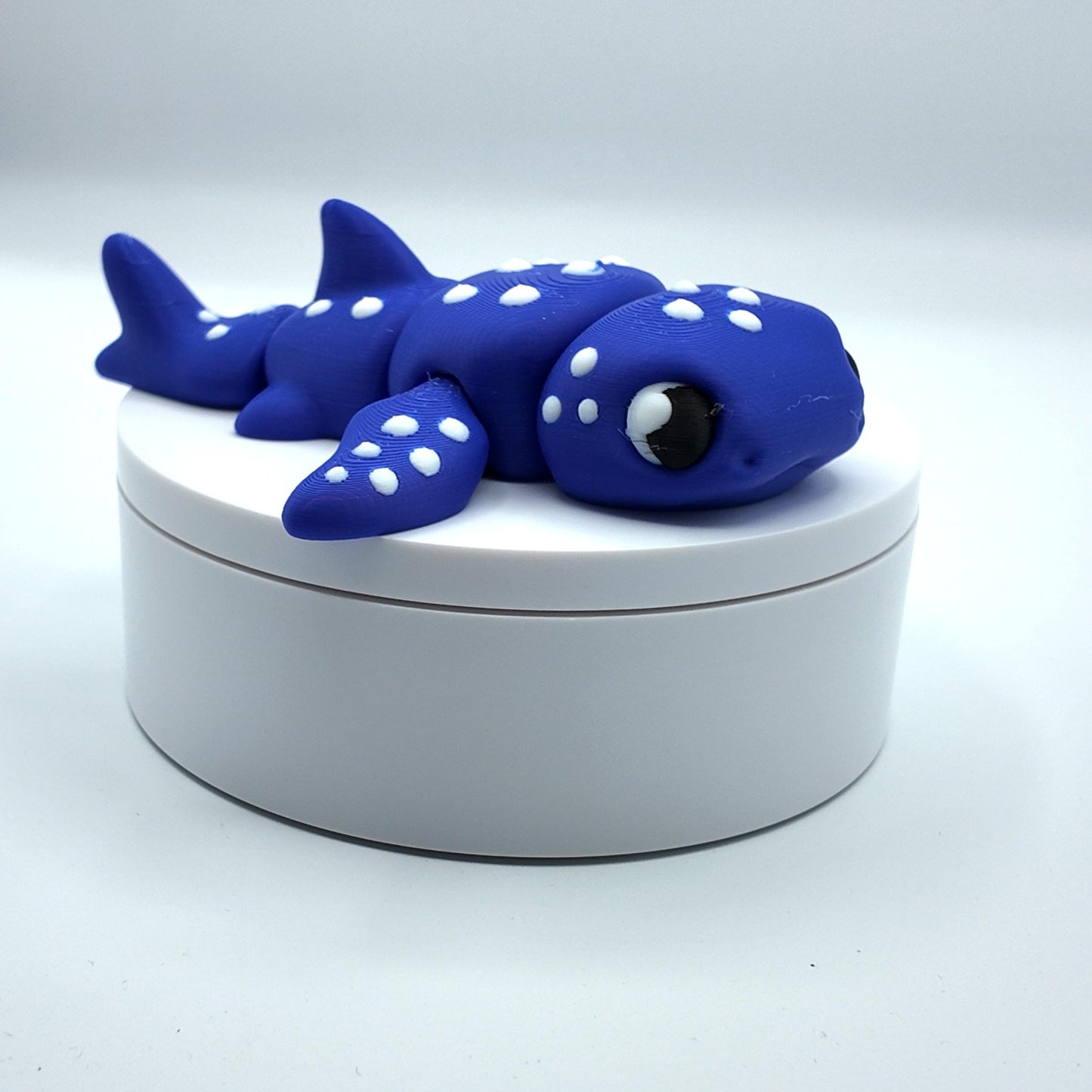 Articulated Baby Whale Shark Fidget Toy: Tactile Sensory Desk Pet
