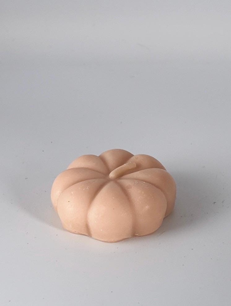 Handmade Pumpkin shaped Soap: Orange Cinnamon Scent, Vegan Shea Butter Soap