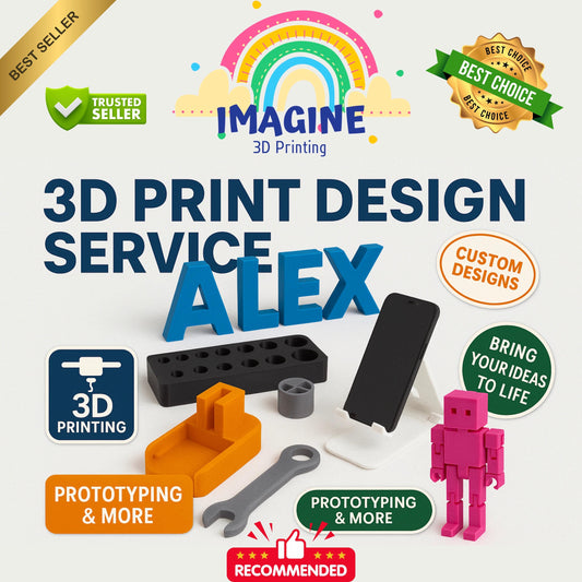 Custom 3D Design and Printing Service: Product Prototyping & Invention Development