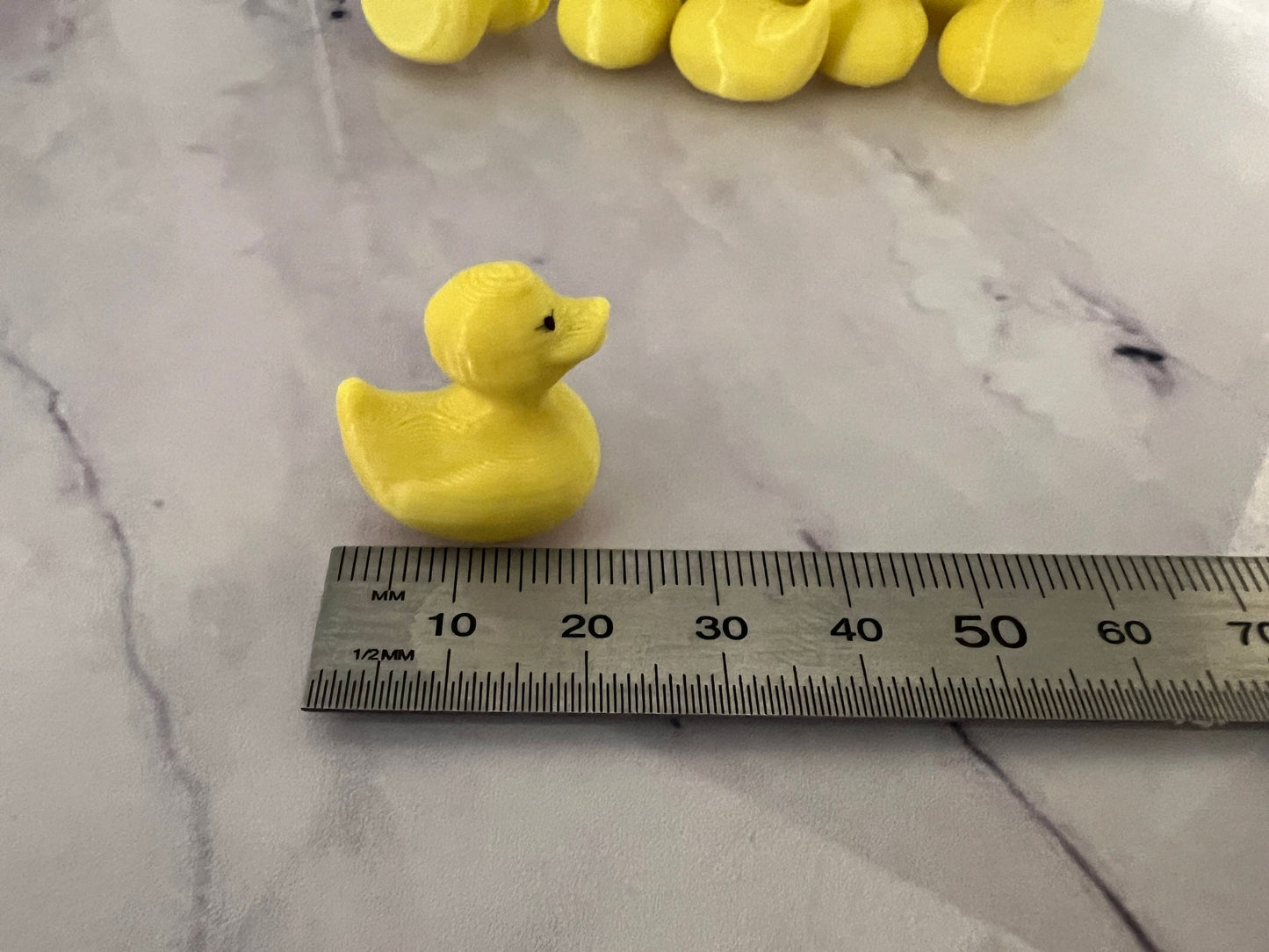 Mini ducks - Cruise Ducks Mini - pack of 10, 20 or 30 small 2cm 3D Printed rubber Ducks, Small miniature rubber ducks, tiny rubber ducks