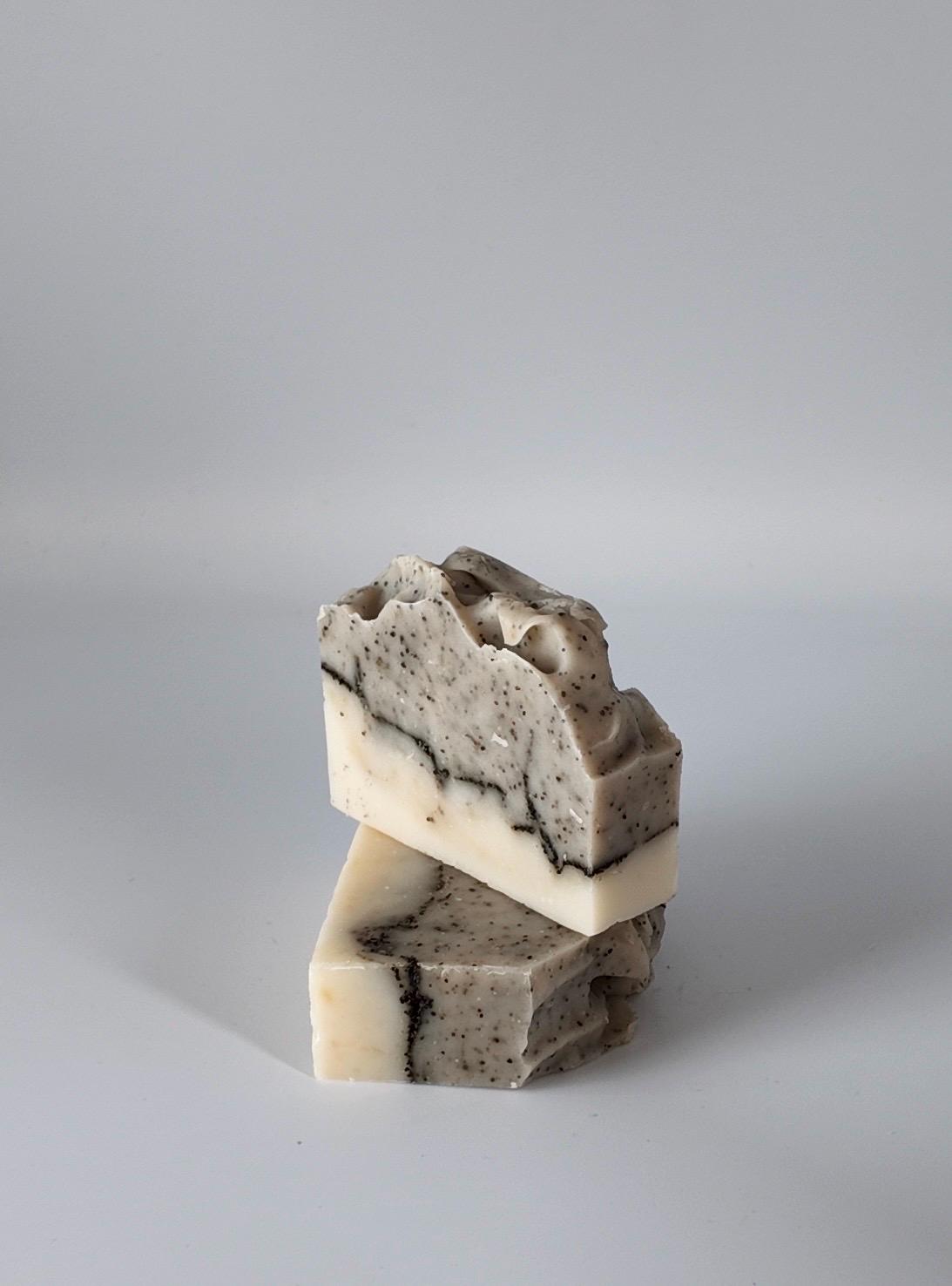 Handmade Coffee Artisan Soap: Vegan Exfoliating Natural Soap