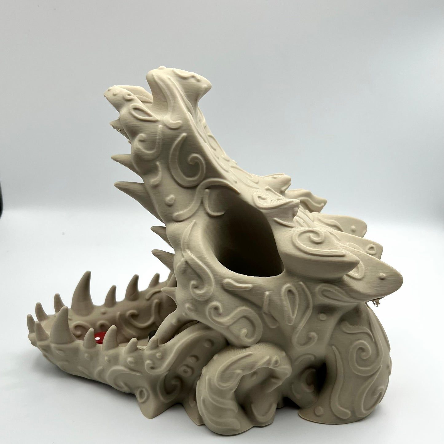 Decorative Dragon Skull Dice Tower