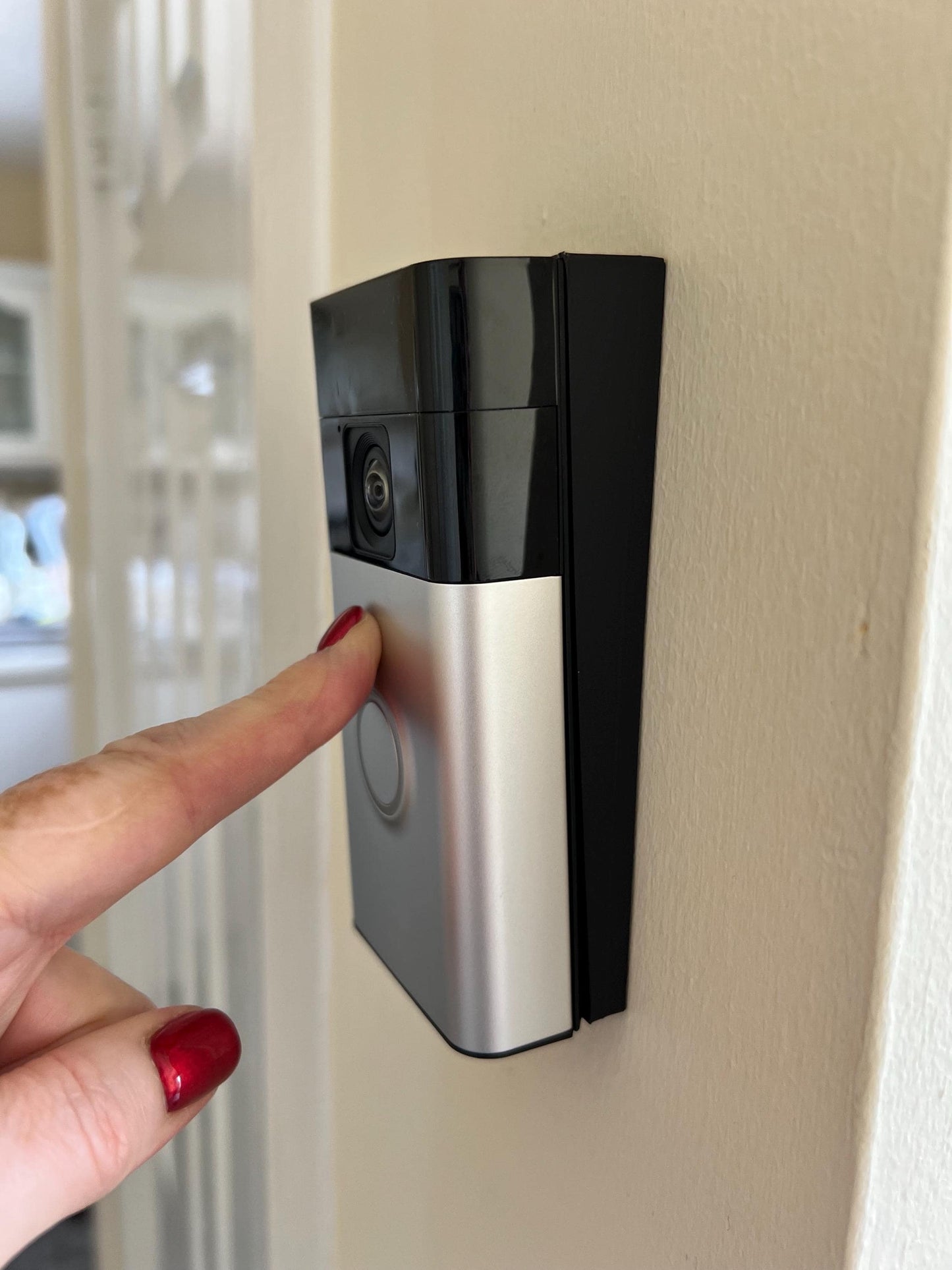 3D Printed 5 Degree Angled Ring Doorbell Mount - Weatherproof ABS