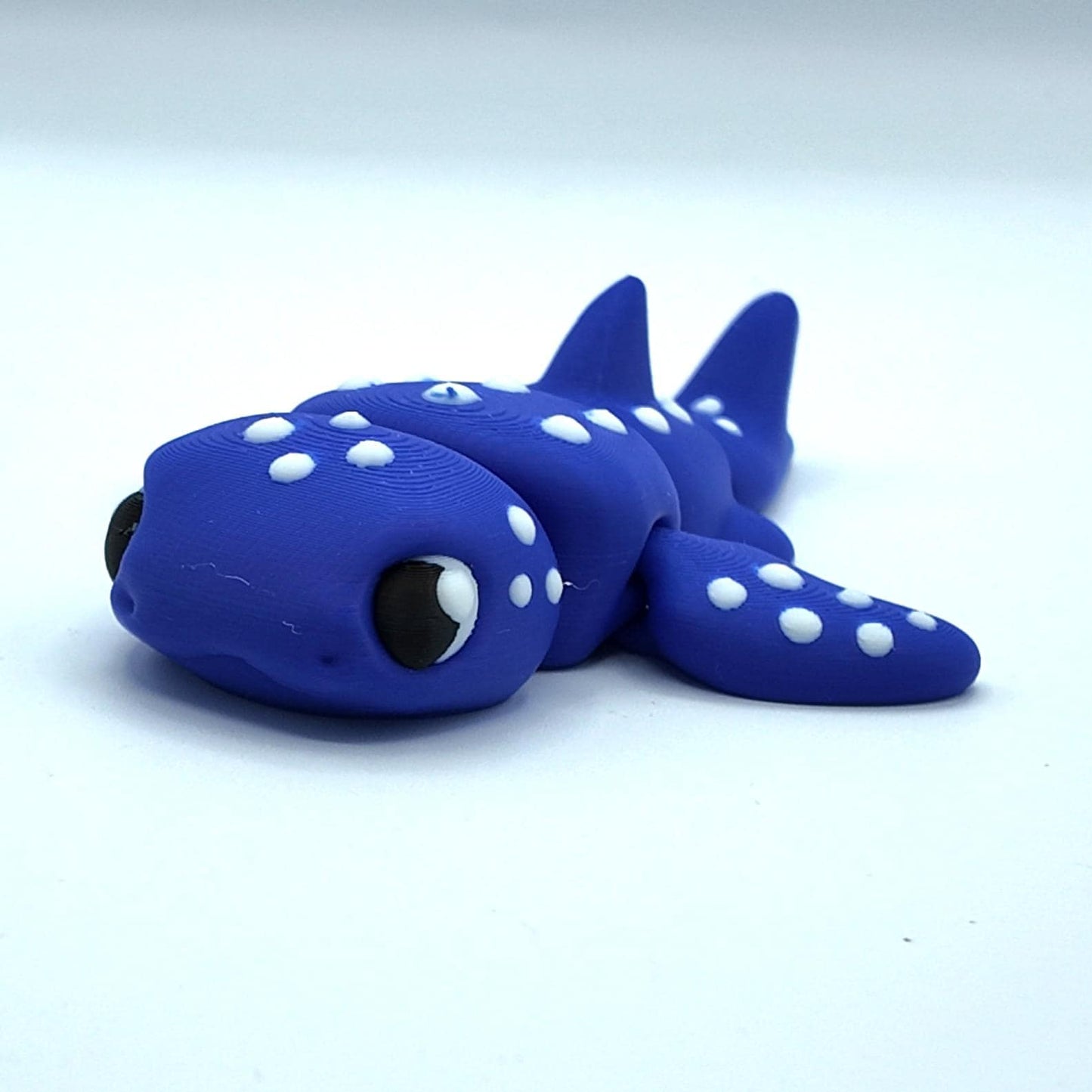 Articulated Baby Whale Shark Fidget Toy: Tactile Sensory Desk Pet