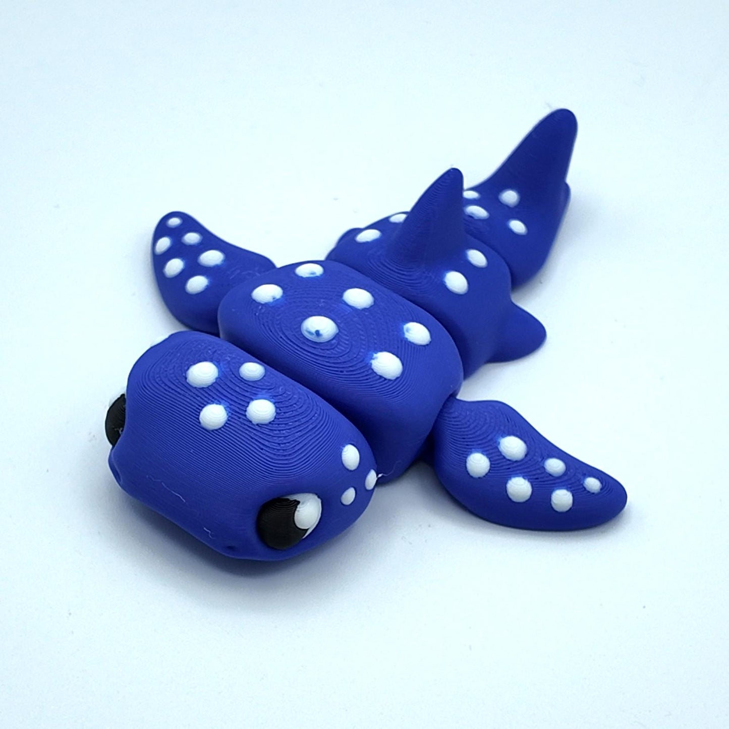 Articulated Baby Whale Shark Fidget Toy: Tactile Sensory Desk Pet