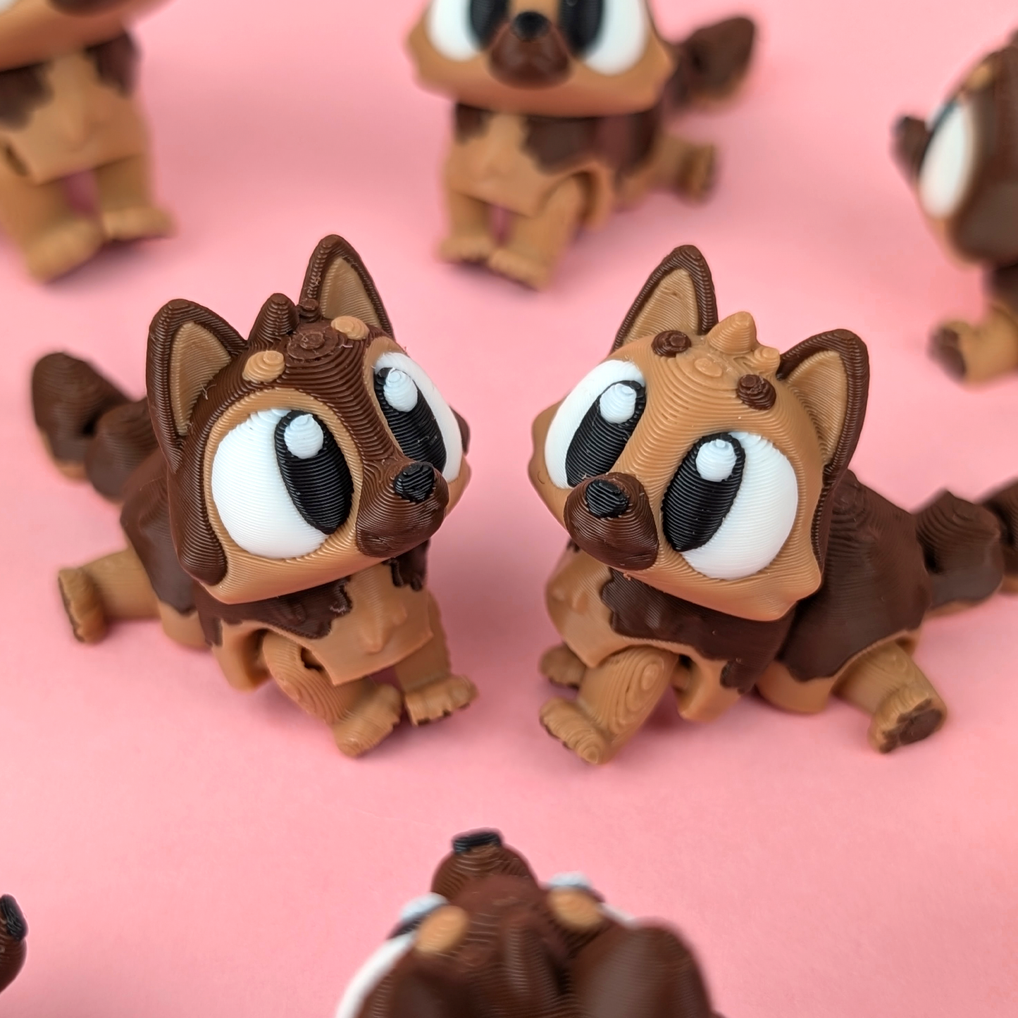 Flexi Dog Playset with 2 Dogs.