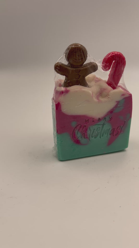 Gingerbread Man Christmas Soap